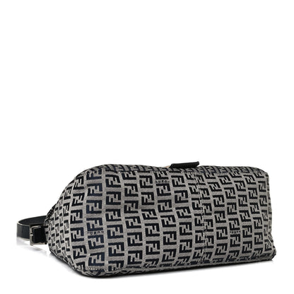 Fendi Zucchino Mama Baguette Navy 7 of 17