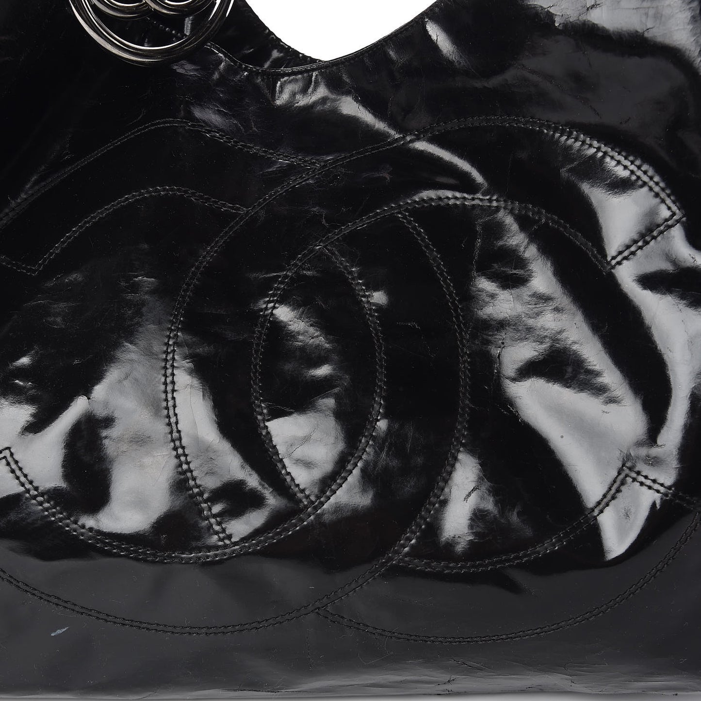 Vinyl XL Coco Cabas Black