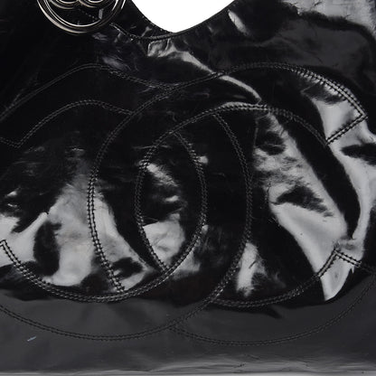 Chanel Vinyl XL Coco Cabas Black 13 of 17