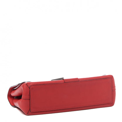 Louis Vuitton Monogram Cuir Plume Ecume Very Chain Bag Rubis Red 3 of 8