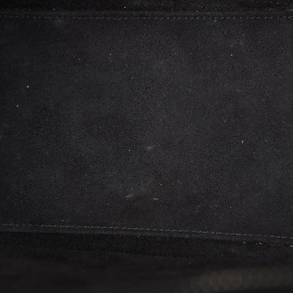Celine Drummed Calfskin Micro Luggage Black 15 of 16