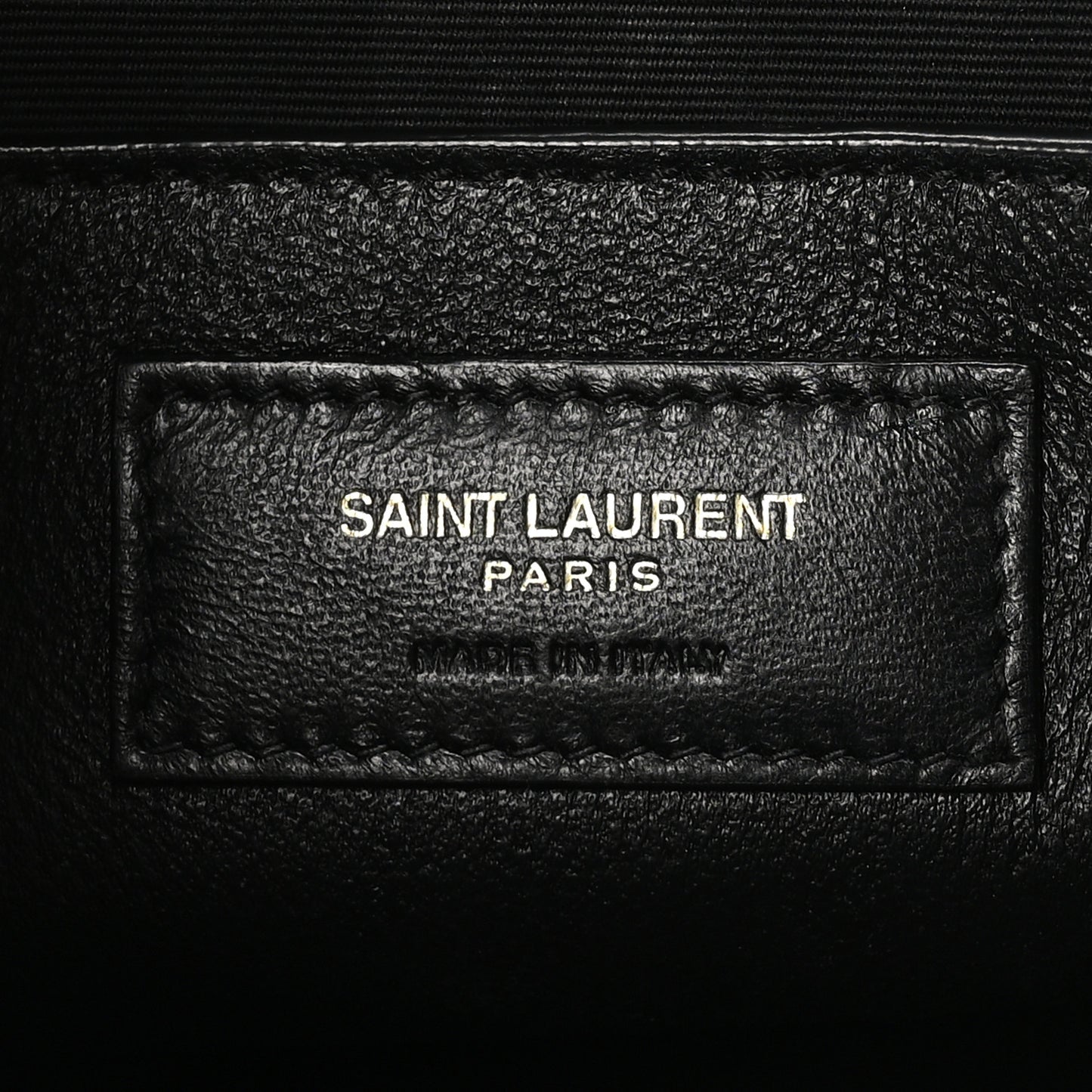 Lambskin Matelasse Monogram Baby Niki Chain Satchel Black