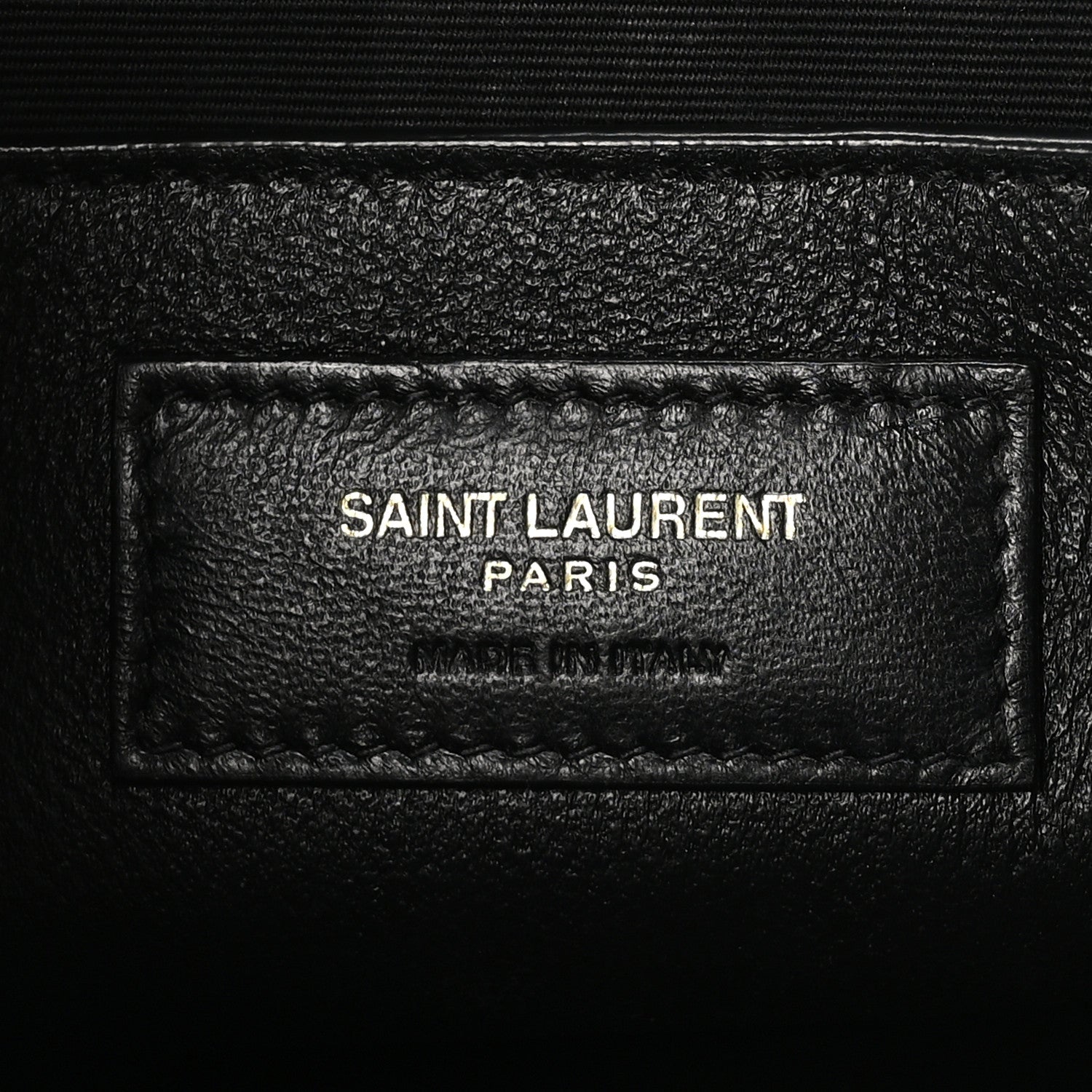 Saint Laurent Lambskin Matelasse Monogram Baby Niki Chain Satchel Black 6 of 10