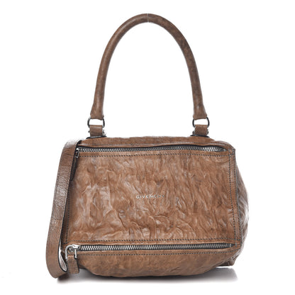 Givenchy Tumbled Sheepskin Small Pandora Charcoal 1 of 16