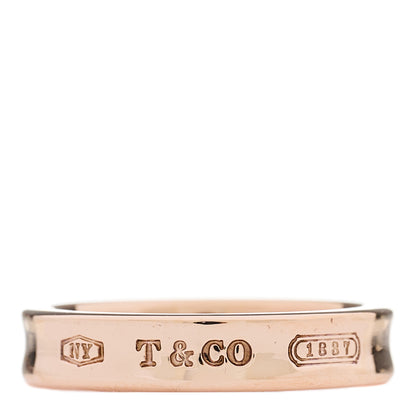 Tiffany Rubedo Narrow 1837 Band Ring 48 4.5 1 of 4