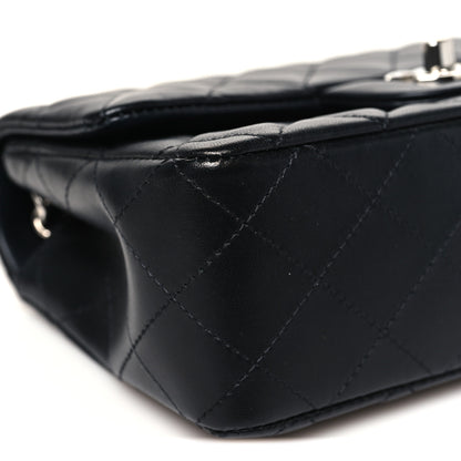 Chanel Lambskin Quilted Mini Rectangular Flap Black 9 of 12