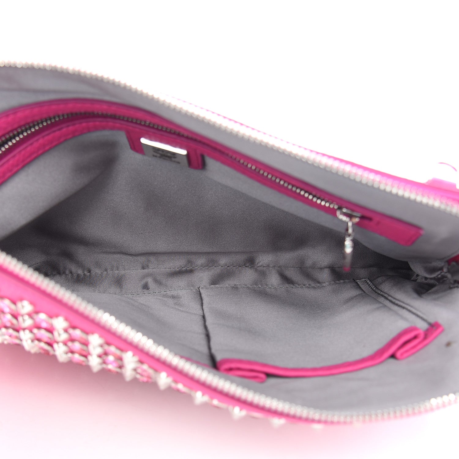 MCM Crystal Studded Crossbody Pink 5 of 11