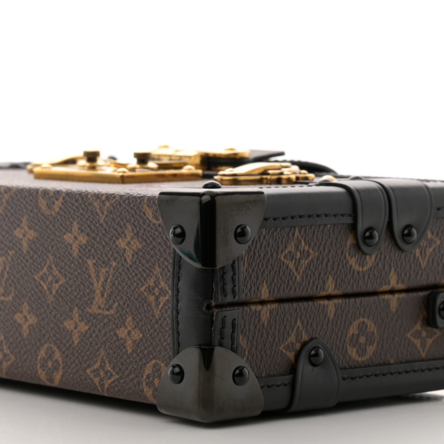 Monogram Petite Malle Black