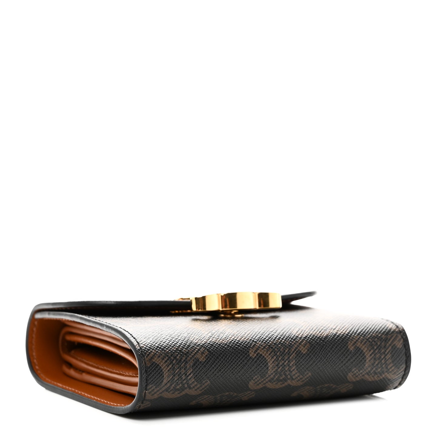 Triomphe Canvas Small Triomphe Wallet Tan