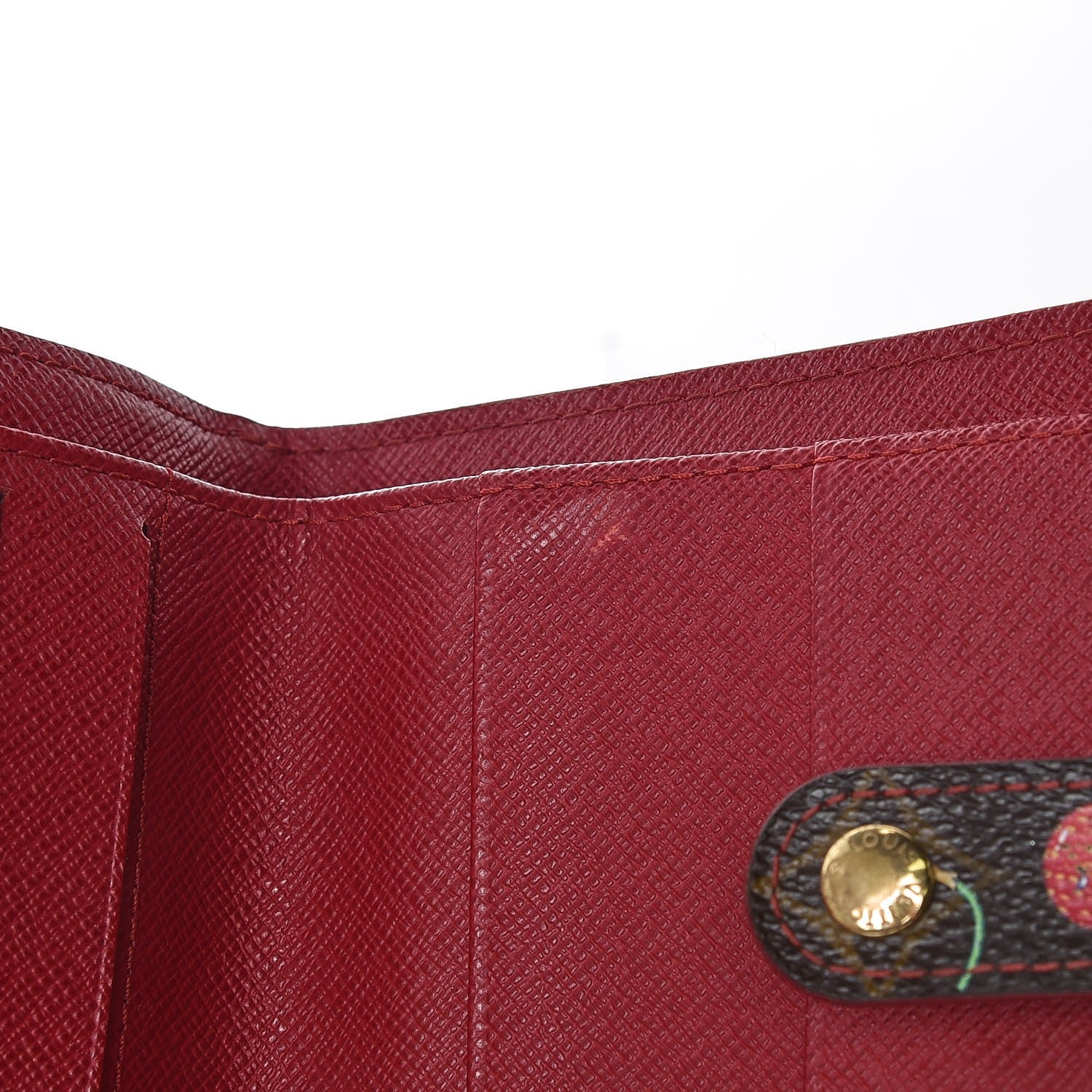 Louis Vuitton Monogram Cerises Compact Zippe Wallet 10 of 14