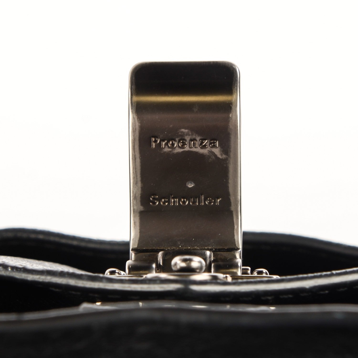 Proenza Schouler Lambskin Medium PS1 Satchel Black 6 of 25