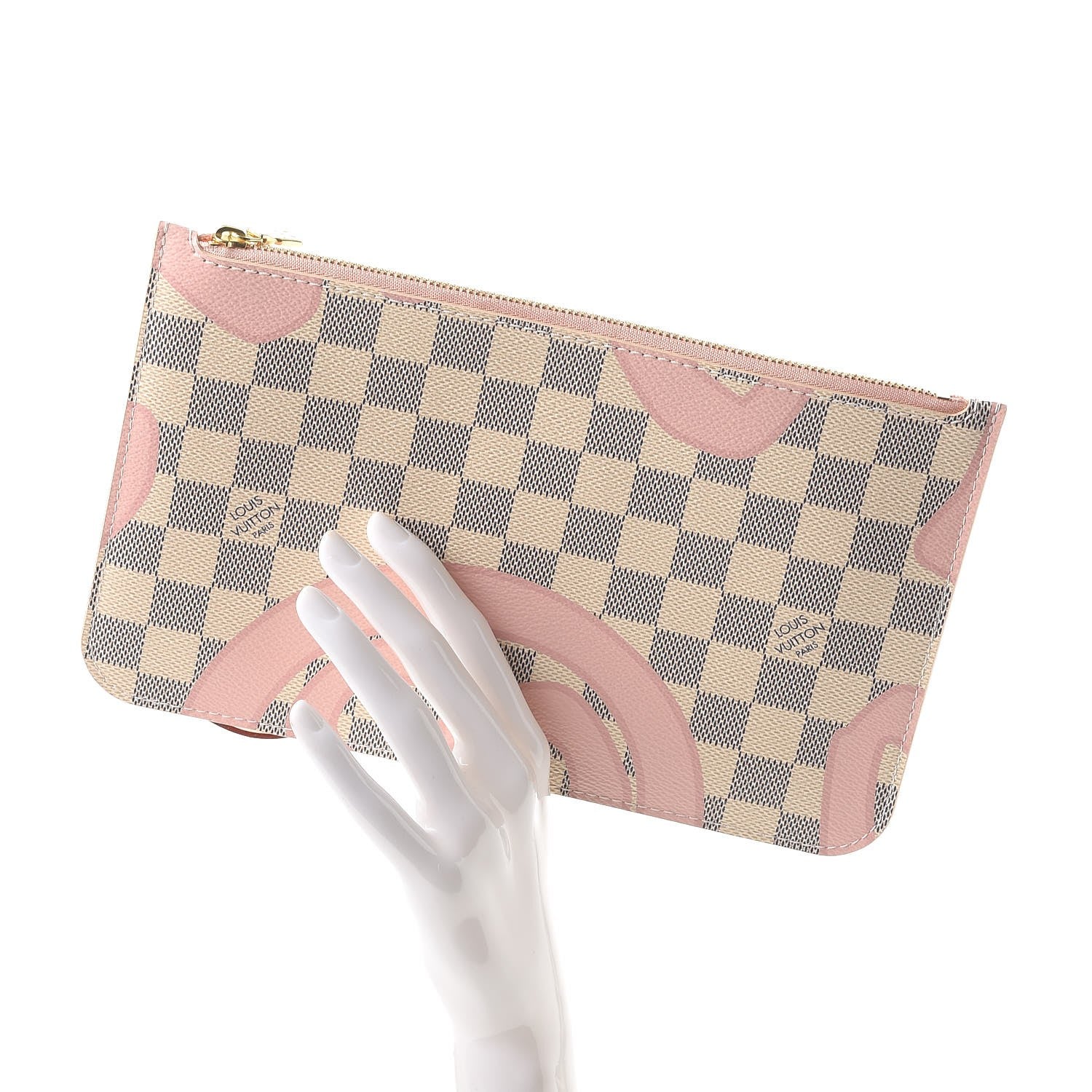Louis Vuitton Damier Azur Tahitienne Neverfull MM GM Pochette 2 of 7