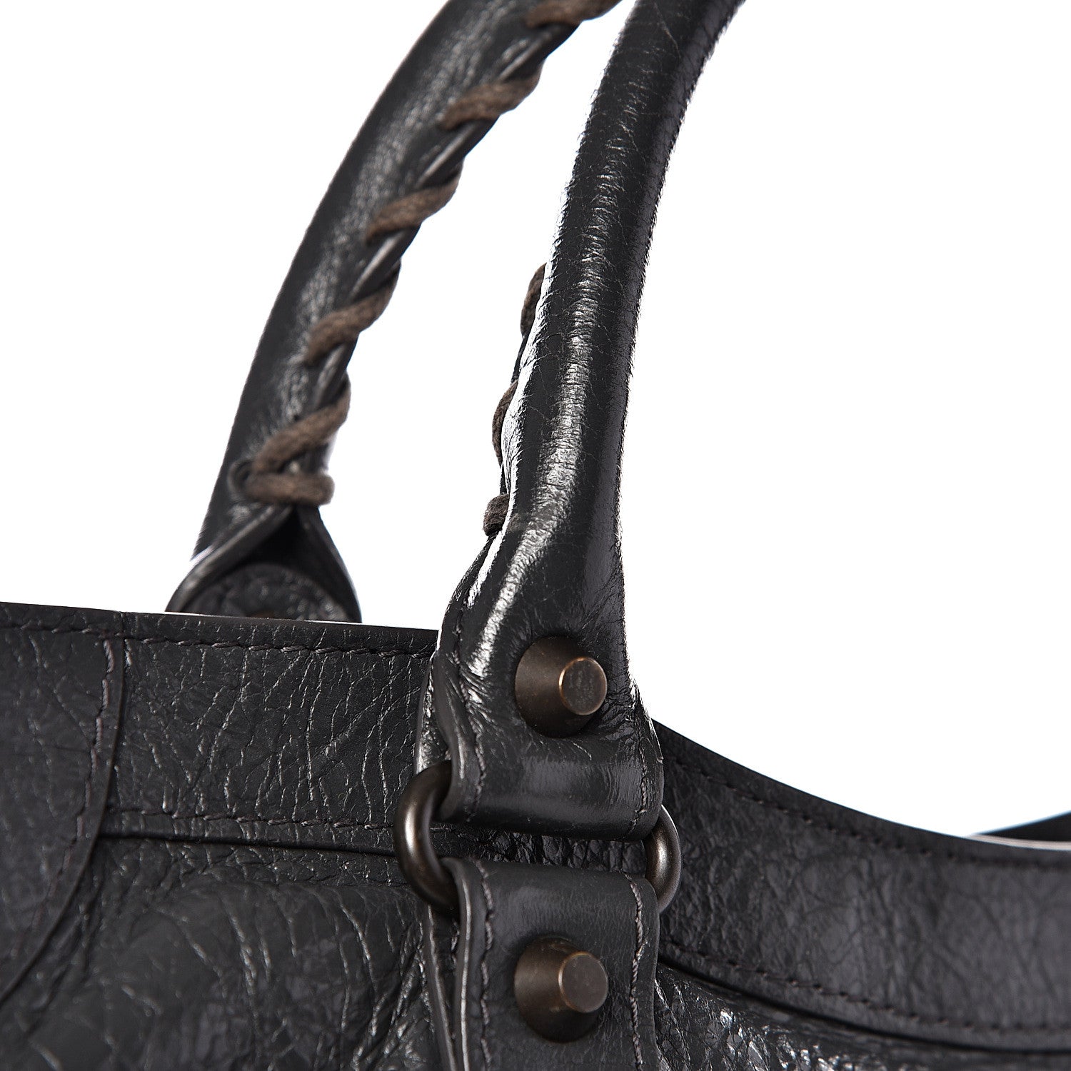 Balenciaga Agneau Classic Hardware City Gris Fossile 11 of 12