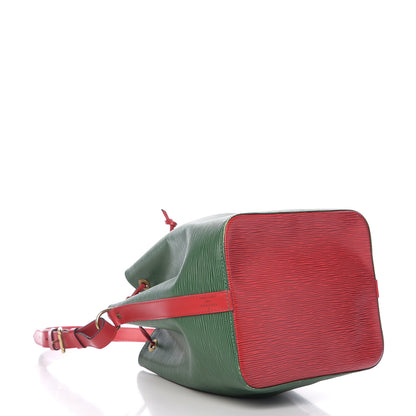 Louis Vuitton Epi Petit Bi-Color Noe Borneo Castillan Red 3 of 12