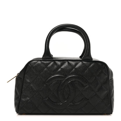 Chanel Caviar Quilted Small Bowler Black 1 of 9