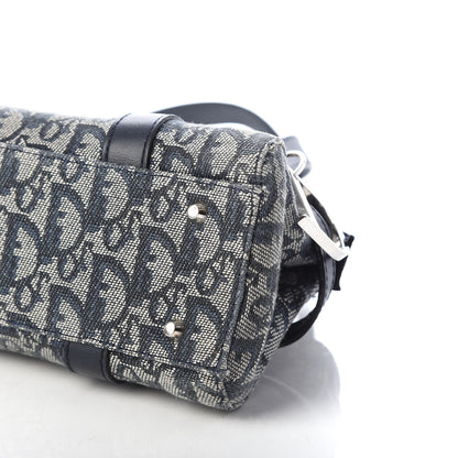 Christian Dior Denim Monogram Charms Shoulder Bag Blue 9 of 11