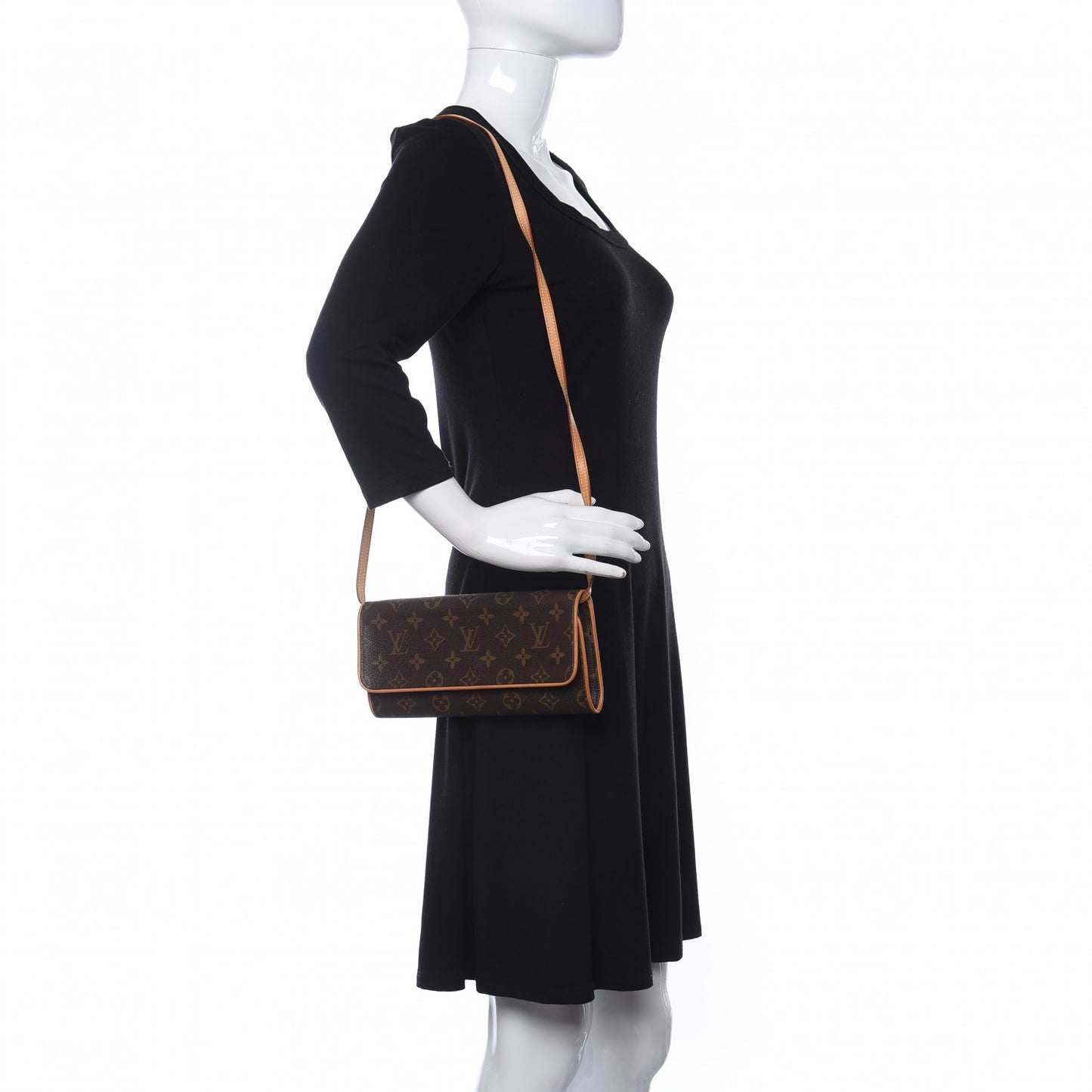 Monogram Pochette Twin GM