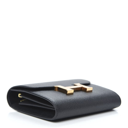 Hermes Epsom Constance Short Wallet Black 4 of 7