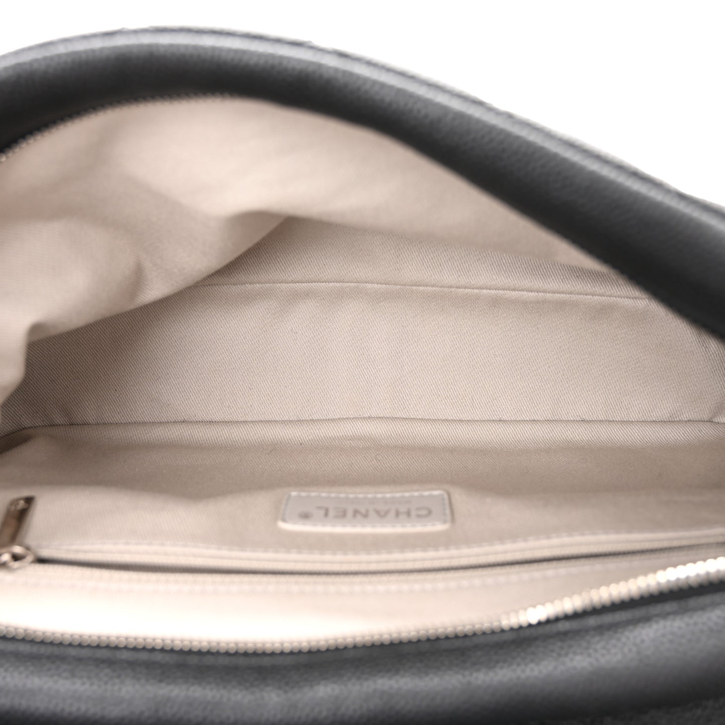 Caviar Quilted Jumbo Easy Flap Black