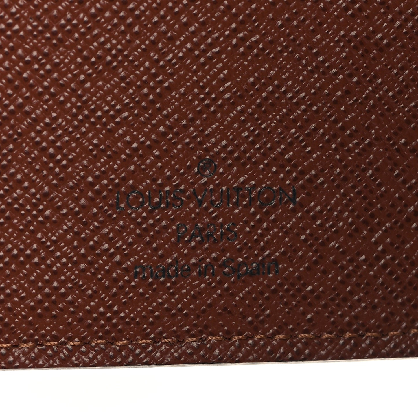 Monogram Desk Agenda Cover