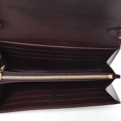 Louis Vuitton Vernis Chain Wallet Amarante 5 of 6