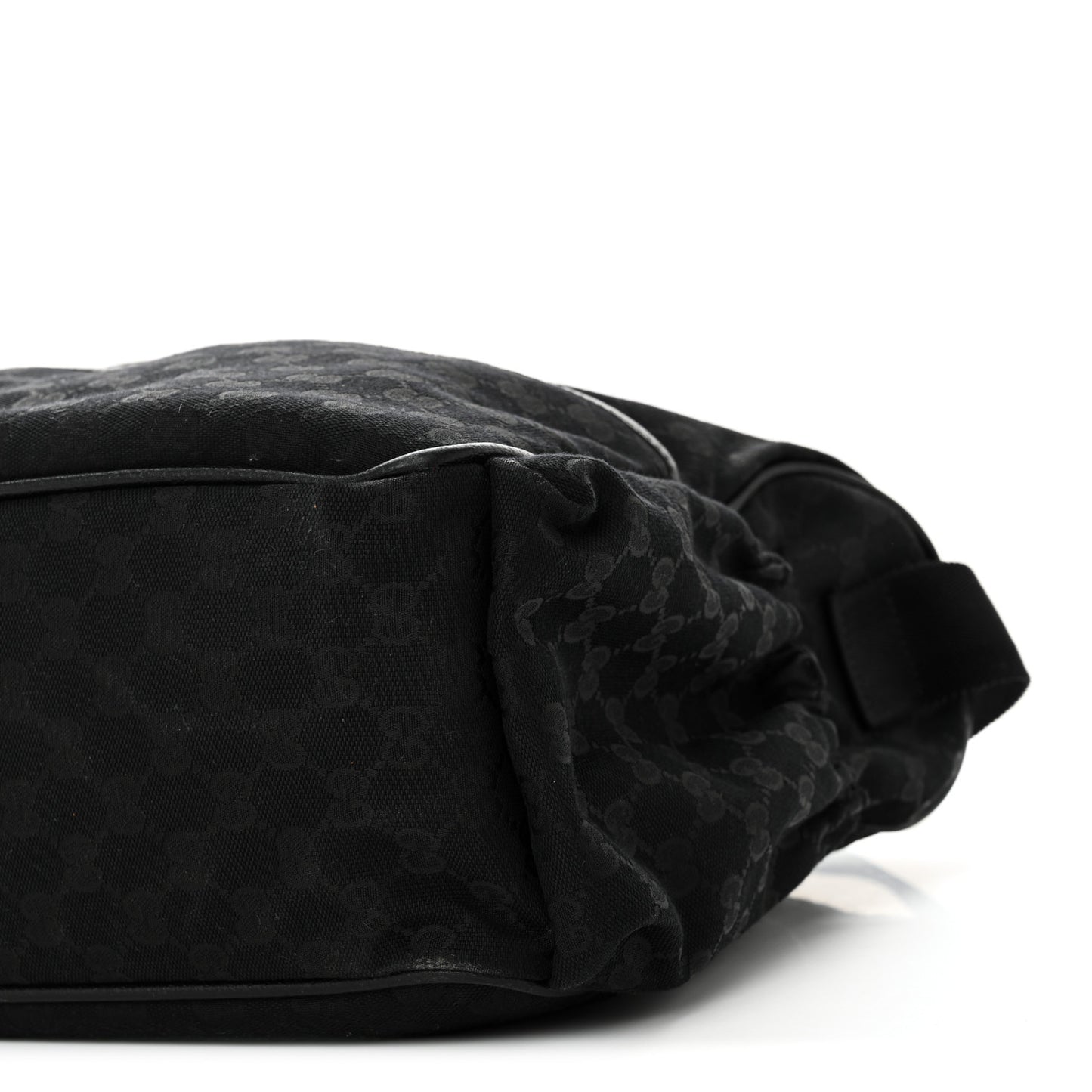 Monogram Large Diaper Bag Black