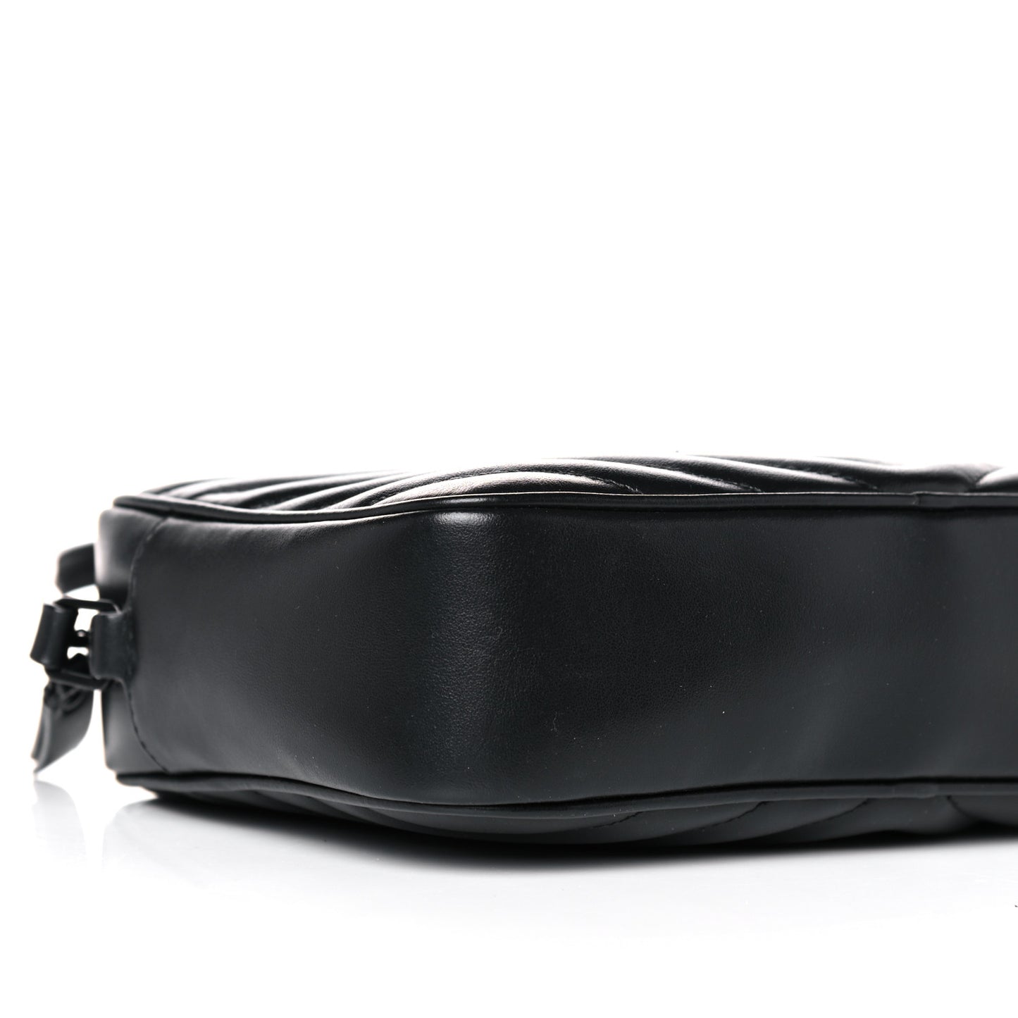 Calfskin Matelasse Monogram Lou Camera Bag Black