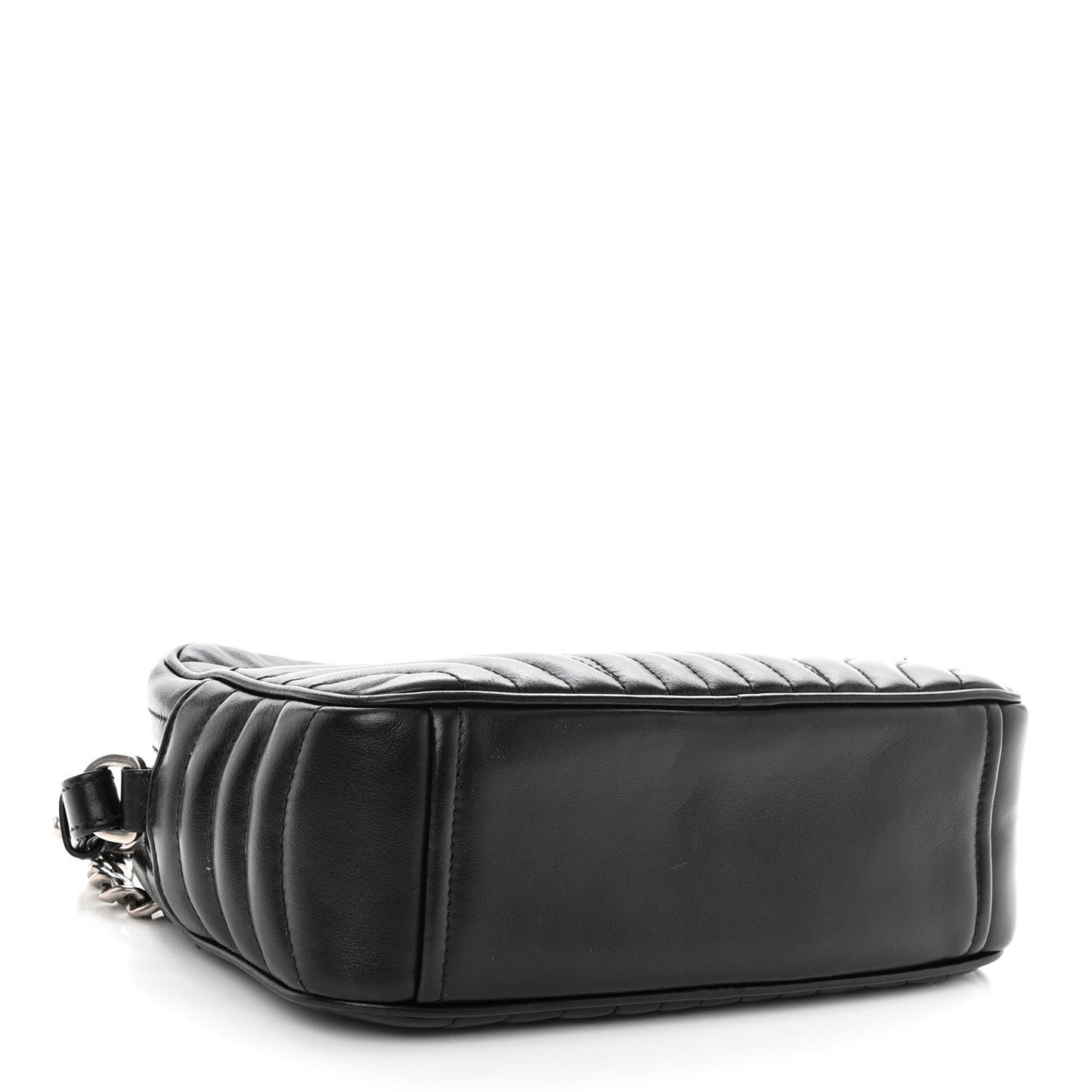 Soft Calfskin Diagramme Camera Bag Black