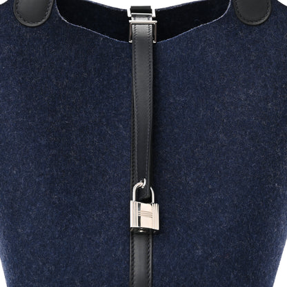 Hermes Feutre Swift Picotin Lock 22 MM Bleu Nuit Black 8 of 11