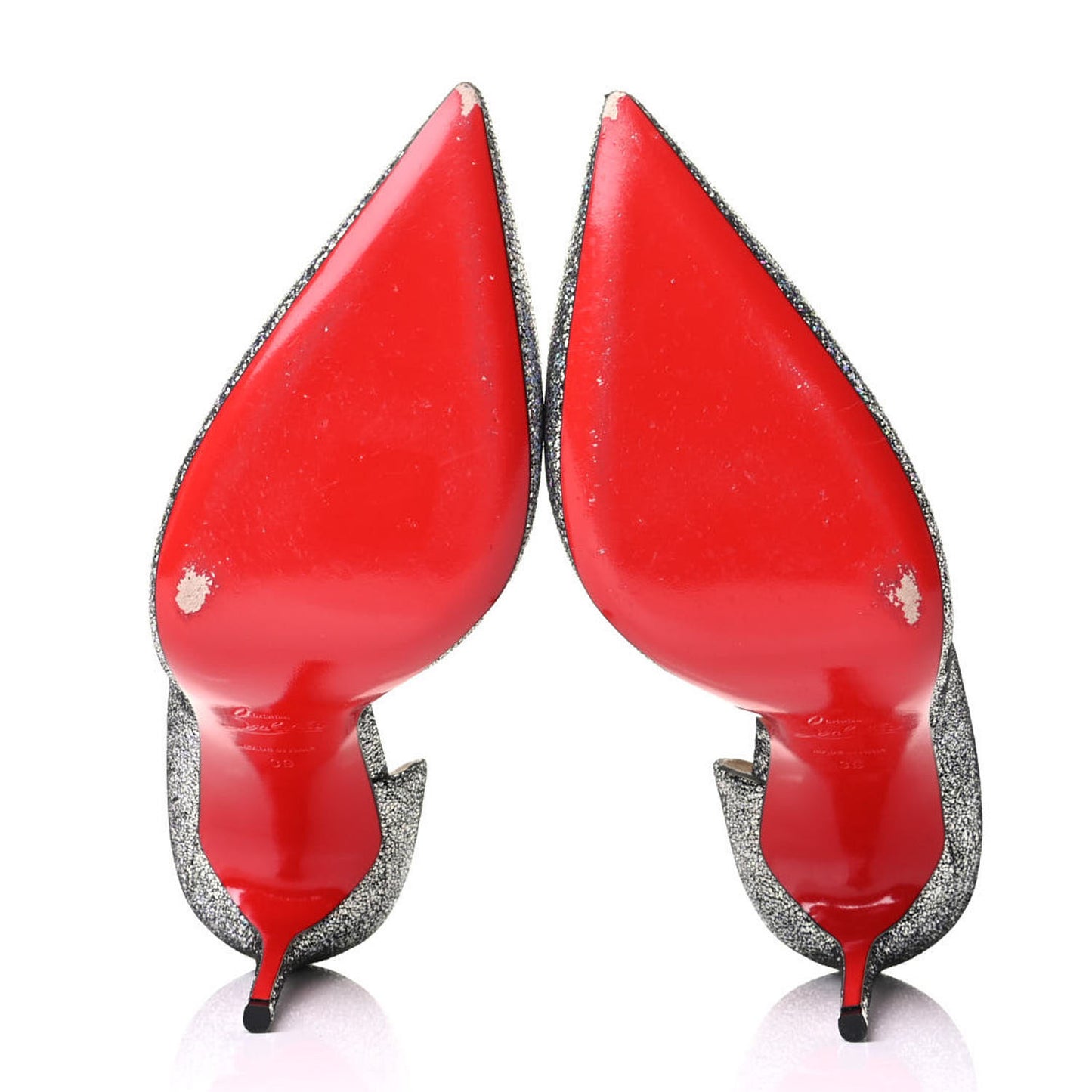 Nappa Mica Iriza 100 Pumps 39 Silver