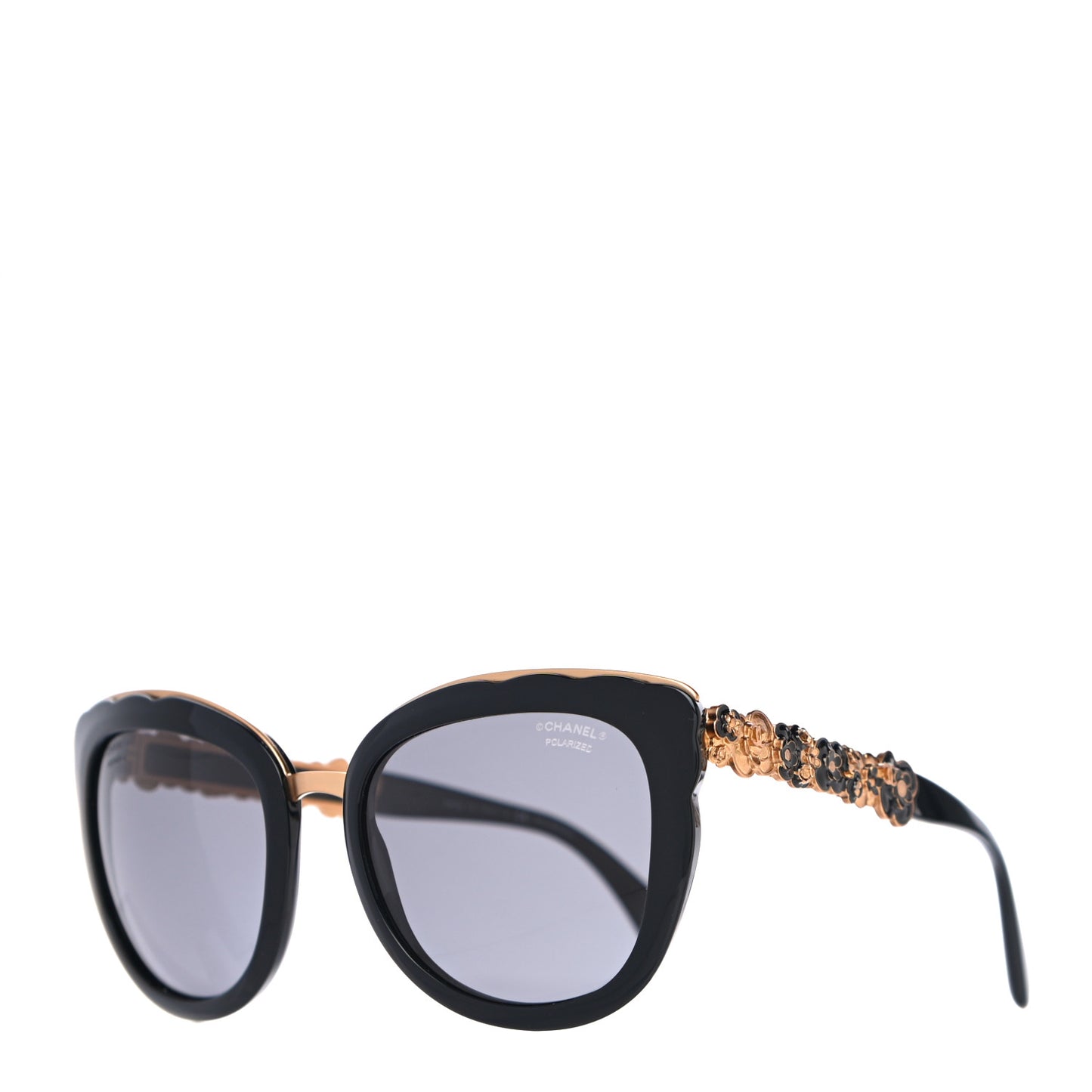 CC Butterfly Fall Sunglasses 5356 Black Gold
