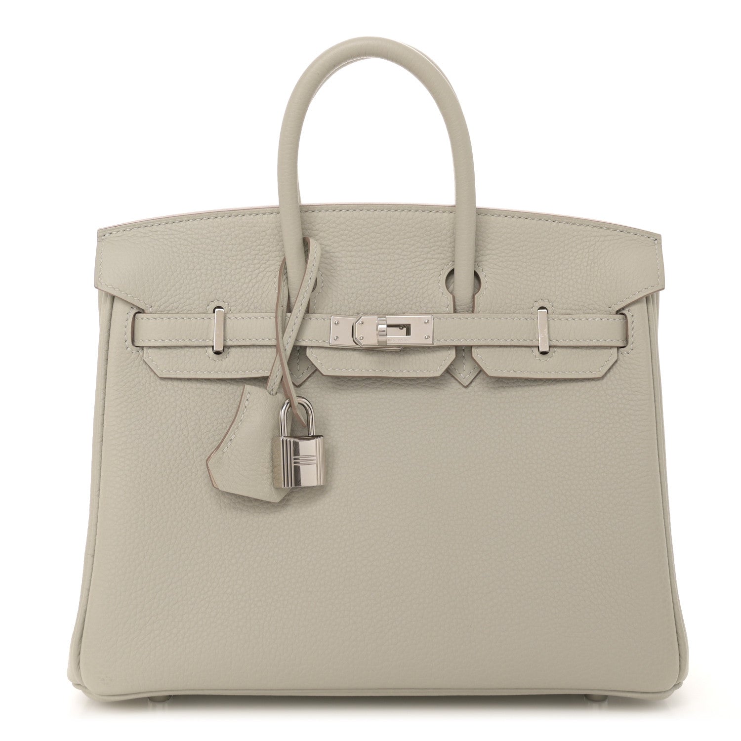 Hermes Togo Verso Birkin 25 Gris Perle 1 of 13