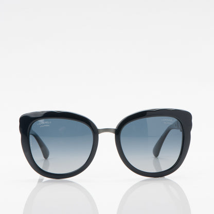 Chanel CC Butterfly Fall Sunglasses 5356 Dark Blue 2 of 5