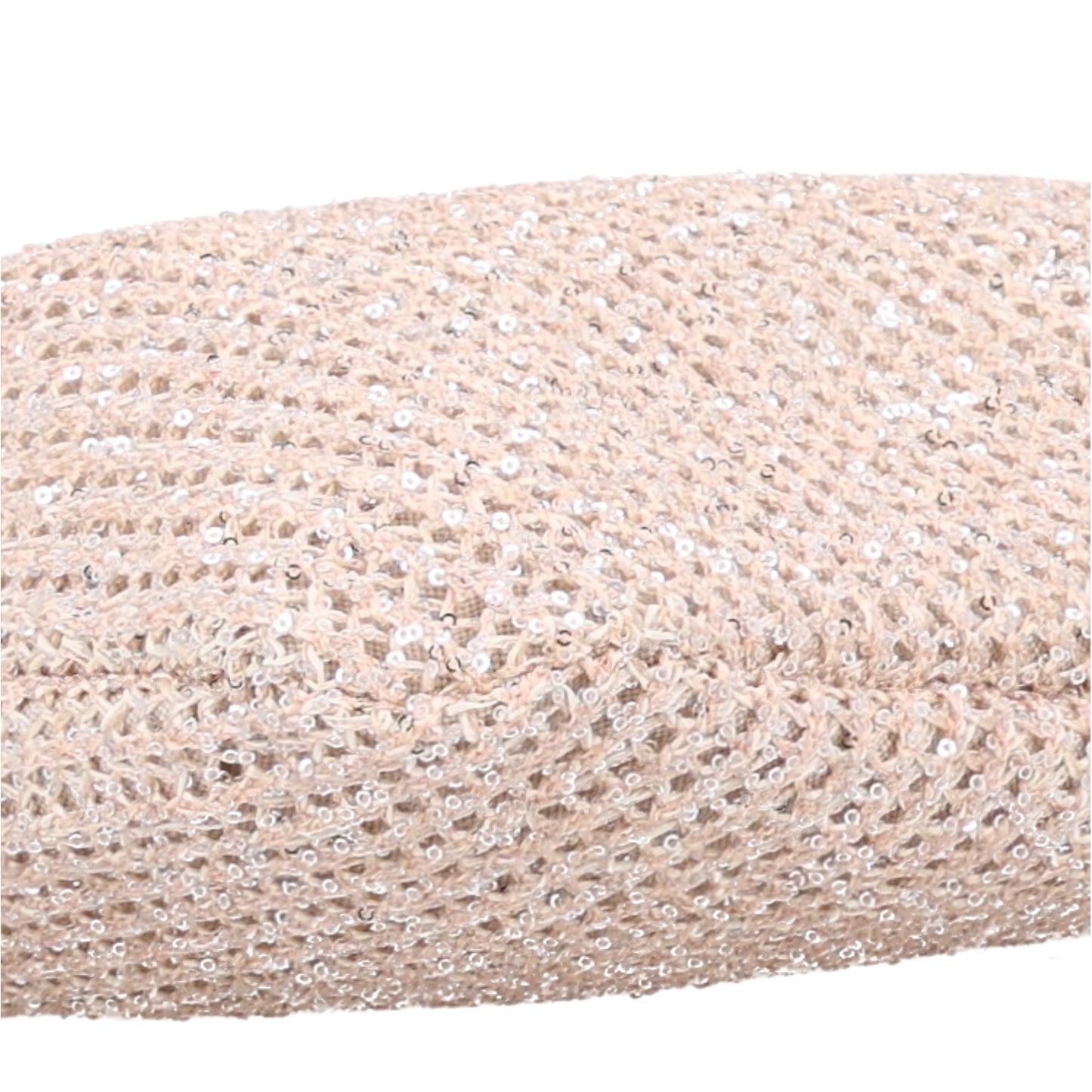 Sequin Mesh Ivy Bag Cipria