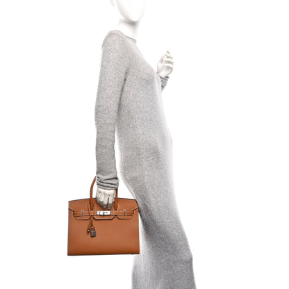Hermes Epsom Birkin Sellier 30 Gold 2 of 11