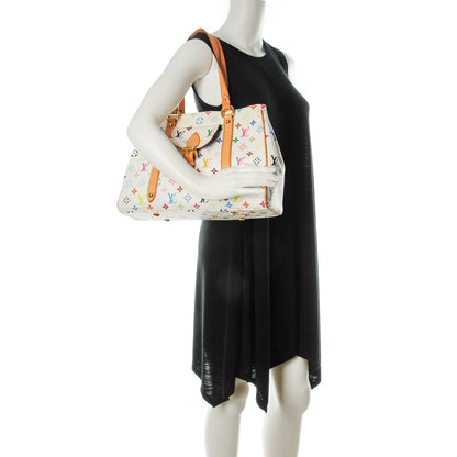 Louis Vuitton Monogram Multicolor Aurelia MM White 2 of 8