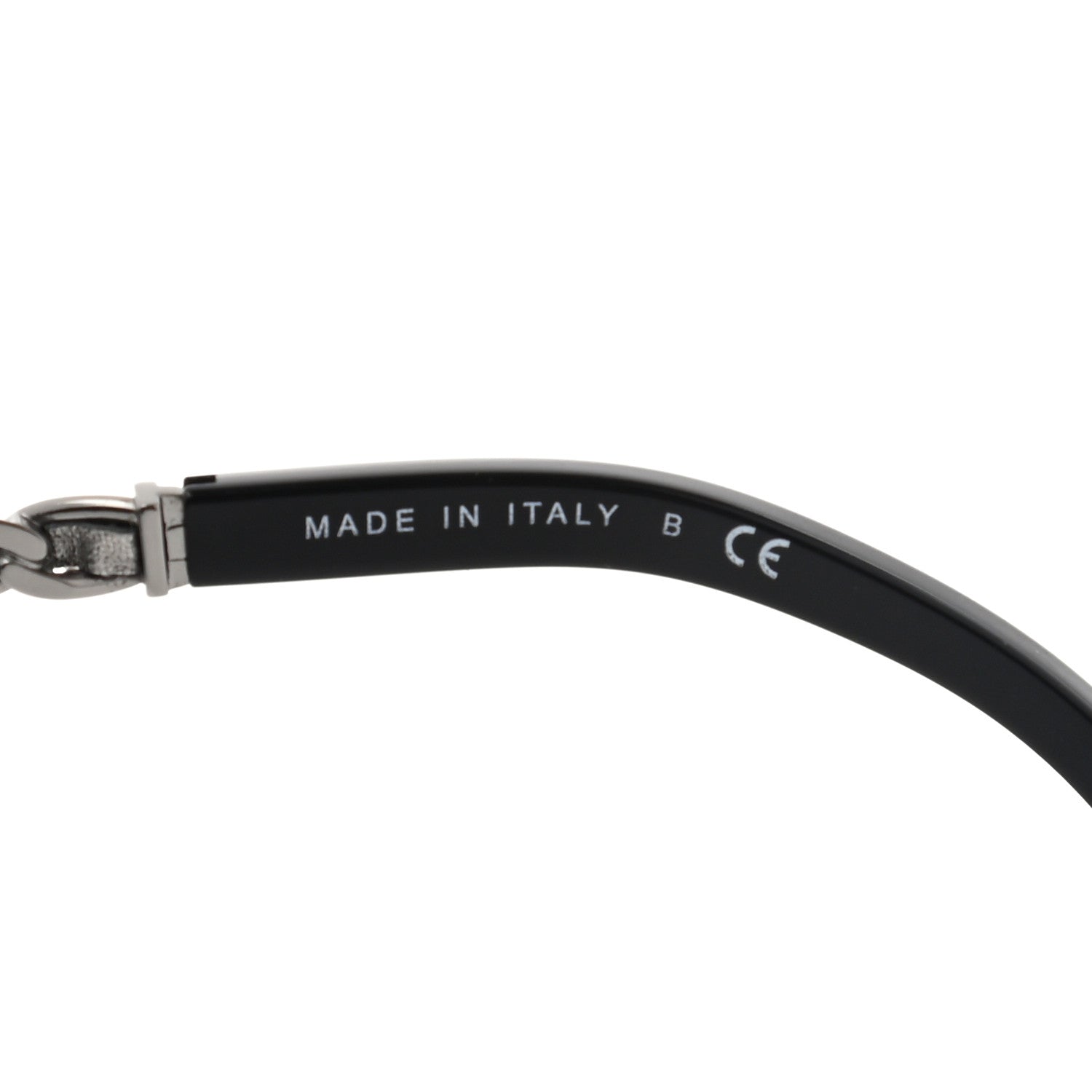 Chanel Lambskin Square Chain Sunglasses 5210-Q Black 8 of 8