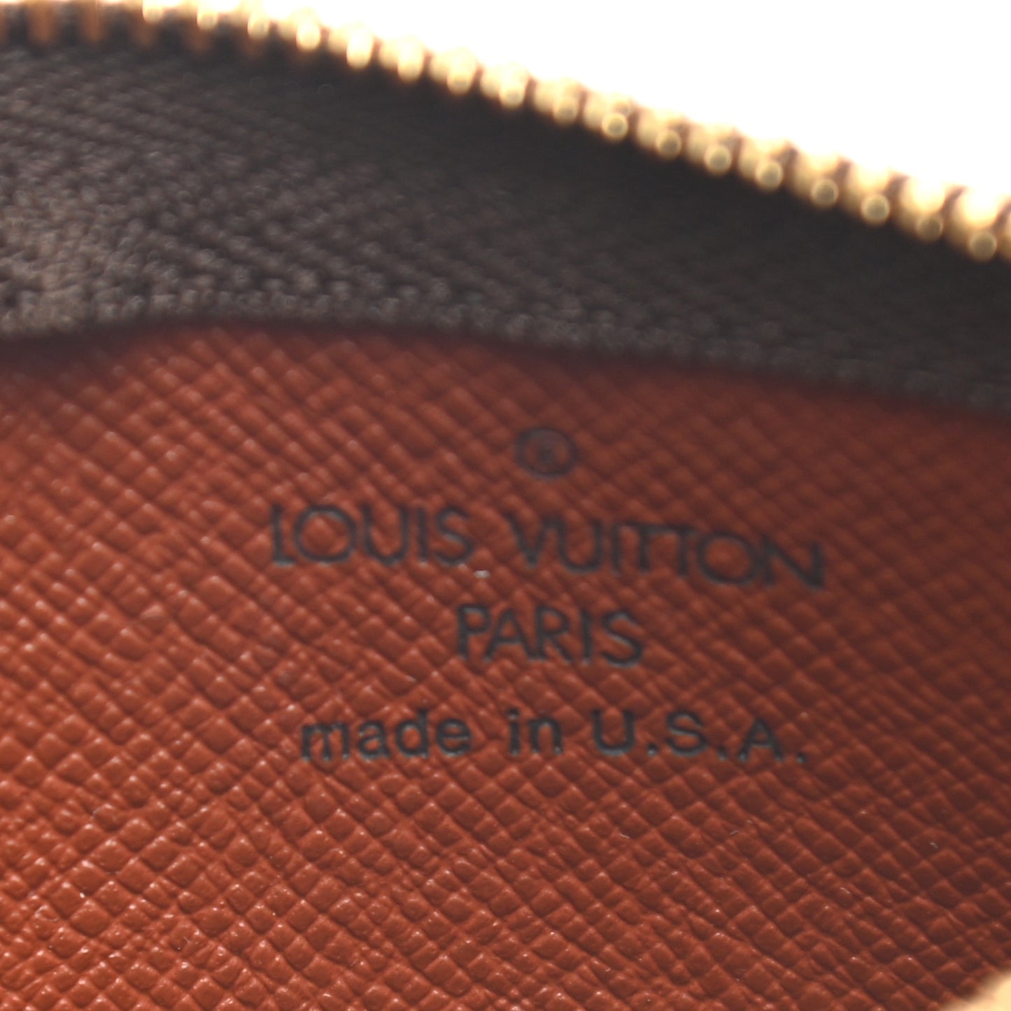 Monogram Key Pouch