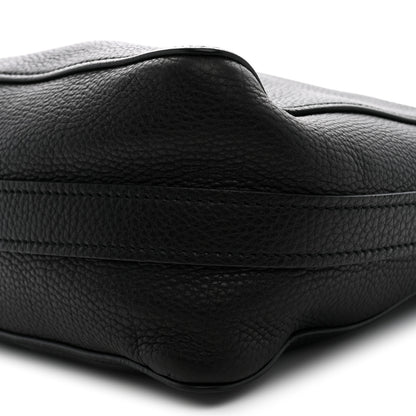 Christian Dior Grained Calfskin D-Bee Shopper Black 10 of 12