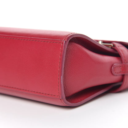 Delvaux Smooth Calfskin Micro Tempete Satchel Framboise 6 of 9