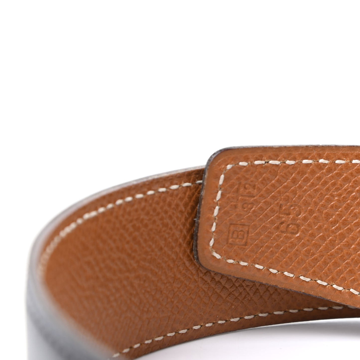 Box Epsom 32mm H Belt 65 Black Gold