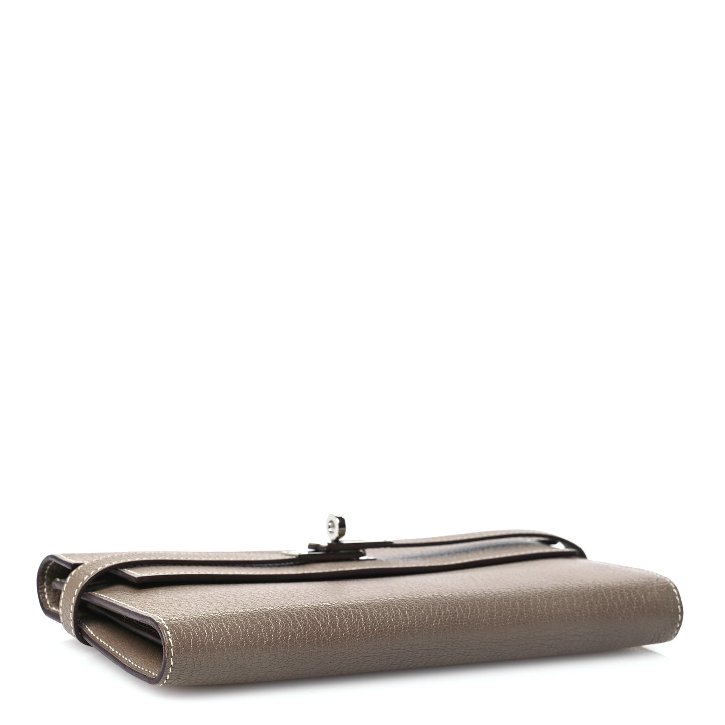 Chevre Mysore Kelly Longue Wallet Etoupe