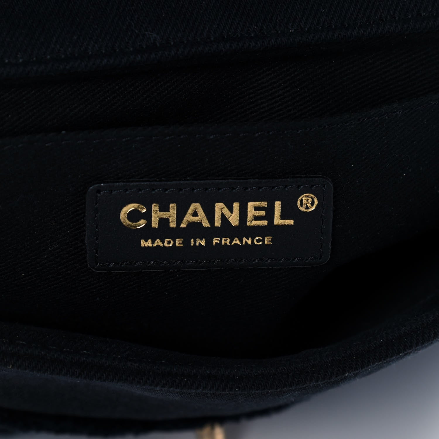 Chanel Denim Coco Flap Black 6 of 11