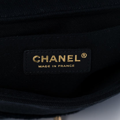 Chanel Denim Coco Flap Black 6 of 11
