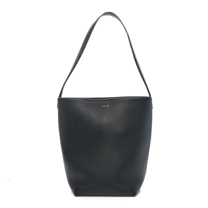 The Row Grained Calfskin Medium N/S Park Tote Black 1 of 10