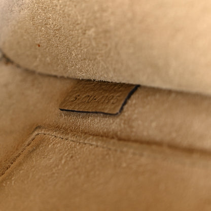 Celine Drummed Calfskin Nano Luggage Dune 7 of 11