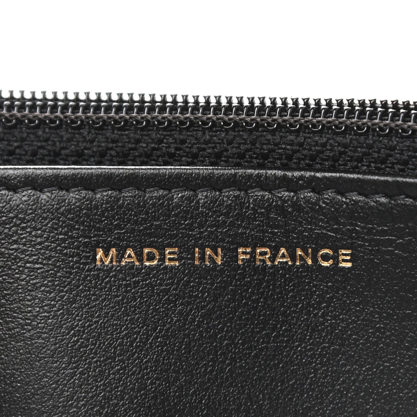 Caviar Quilted Coco Candy Wallet On Chain WOC Black