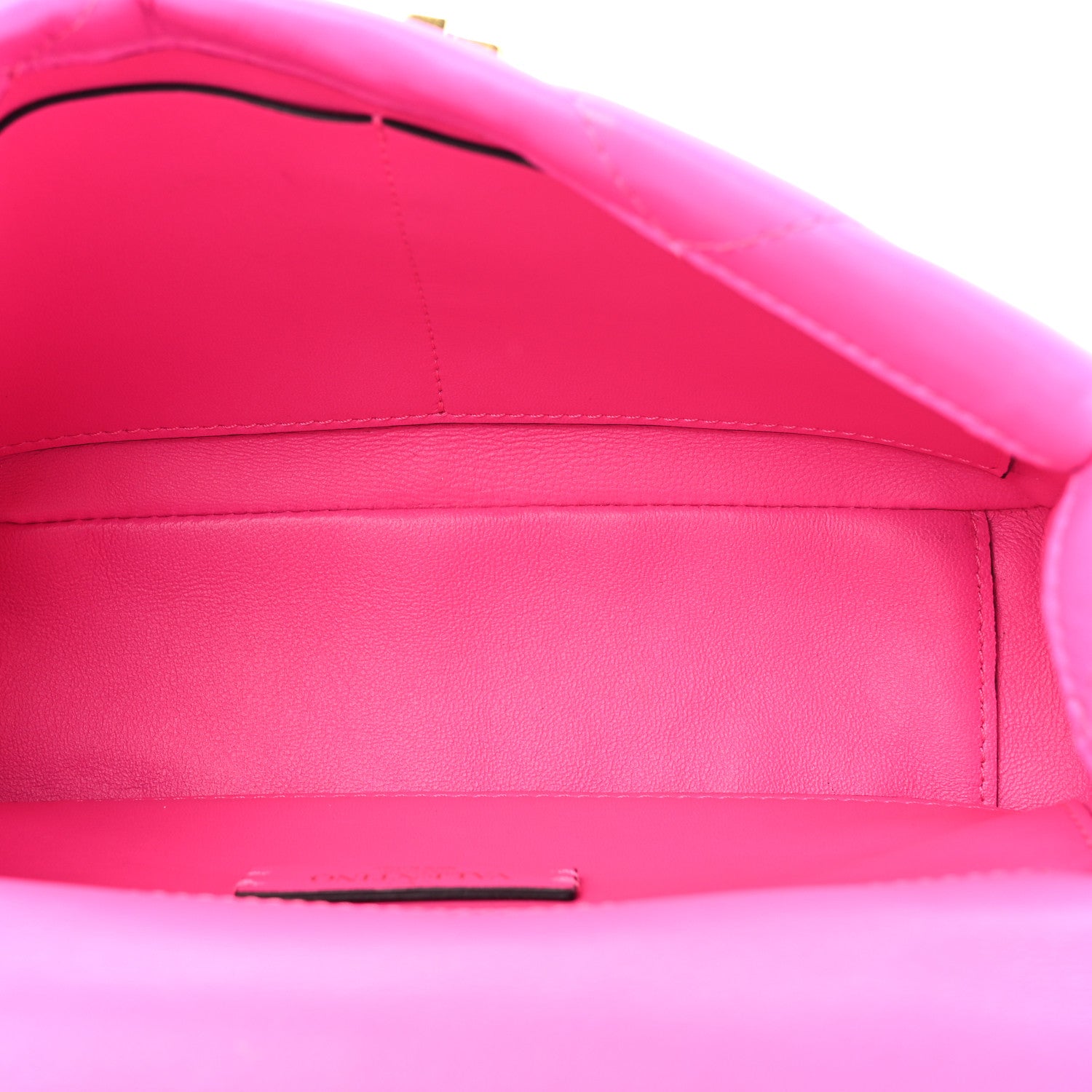 Valentino Garavani Nappa Large Roman Stud Shoulder Bag Pink PP 5 of 12