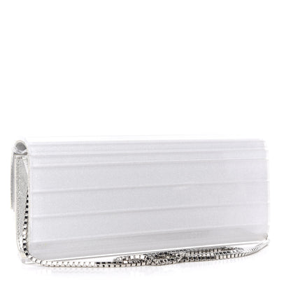 Jimmy Choo Acrylic Glitter Sweetie Clutch White 3 of 8