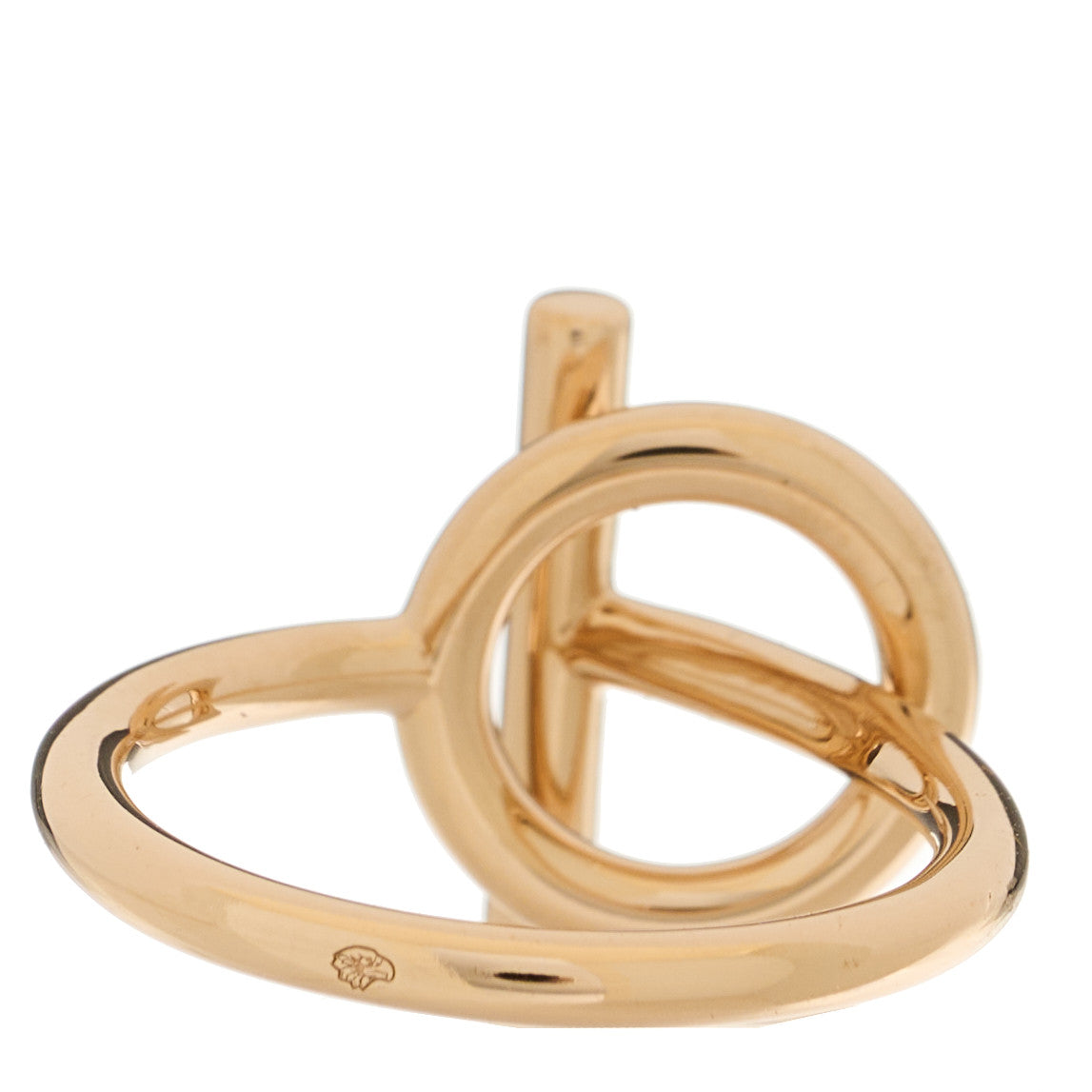 18K Rose Gold Diamond PM Echappee Ring 51 5.75